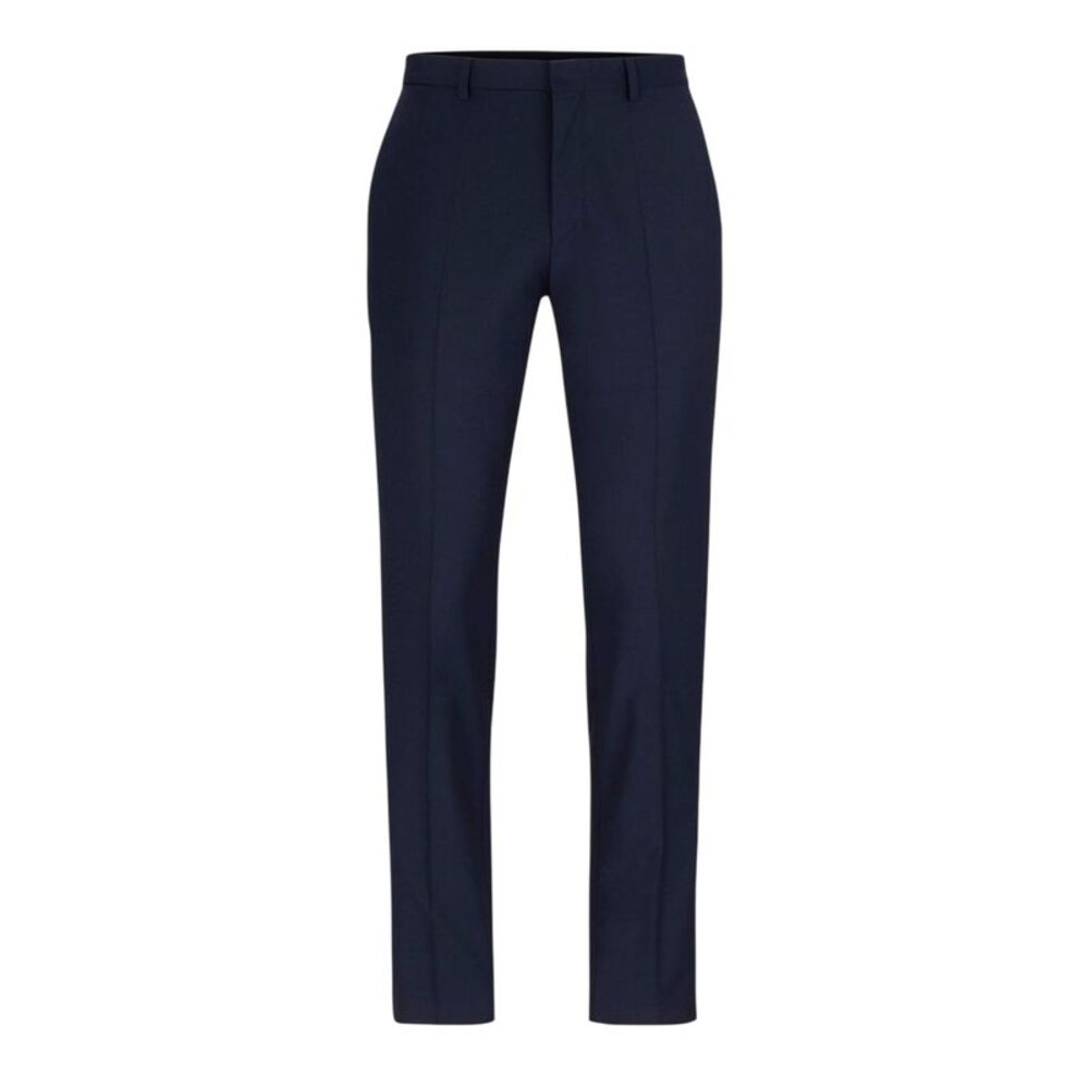 Hugo Mens Hesten Slim Business Suit Trousers / Dark Blue